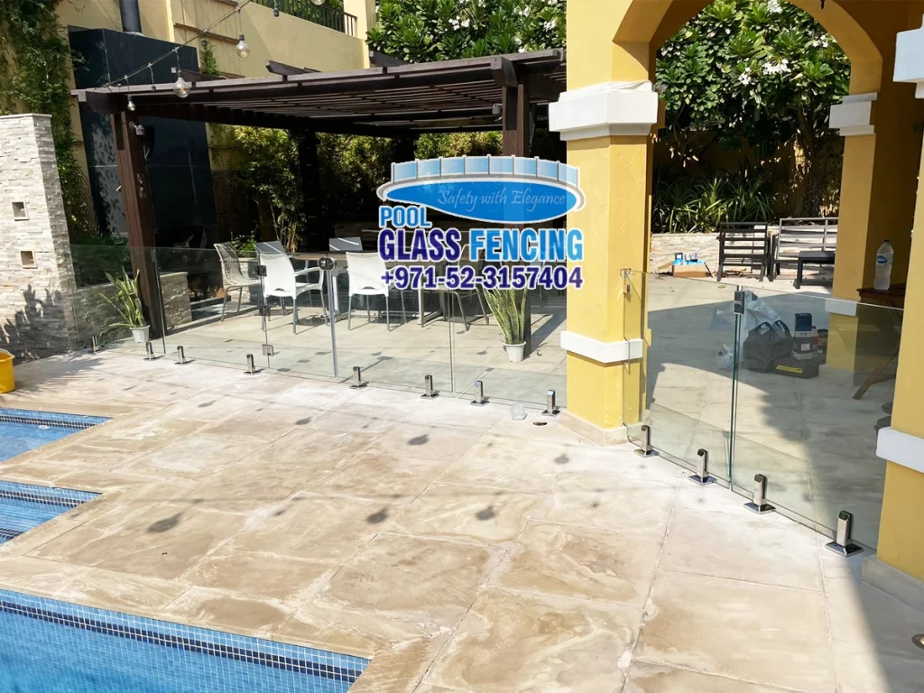baby secure glass fencing in dubai